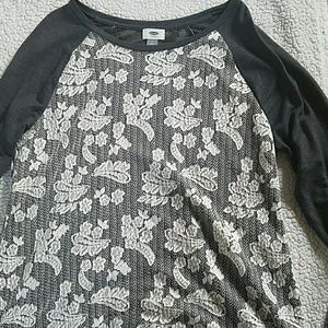 Old Navy Floral Lace top